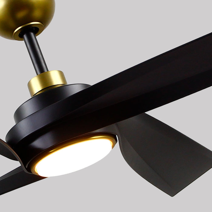 Kuzco Lighting - CF96956-BG - 56" Ceiling Fan - Horizon - Brushed Gold