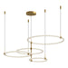 Kuzco Lighting - CH24755-BG - LED Chandelier - Bruni - Brushed Gold