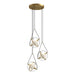 Kuzco Lighting - CH76718-BG - LED Chandelier - Aries - Brushed Gold