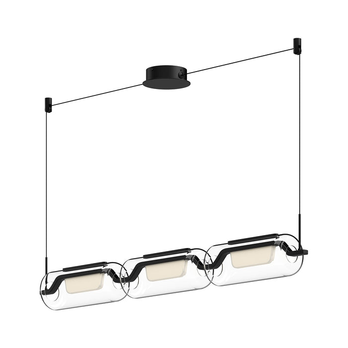 Kuzco Lighting - LP28543-BK - LED Linear Pendant - Hilo - Black