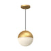 Kuzco Lighting - PD11708-BG - LED Pendant - Monae - Brushed Gold