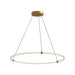 Kuzco Lighting - PD24748-BG - LED Pendant - Bruni - Brushed Gold