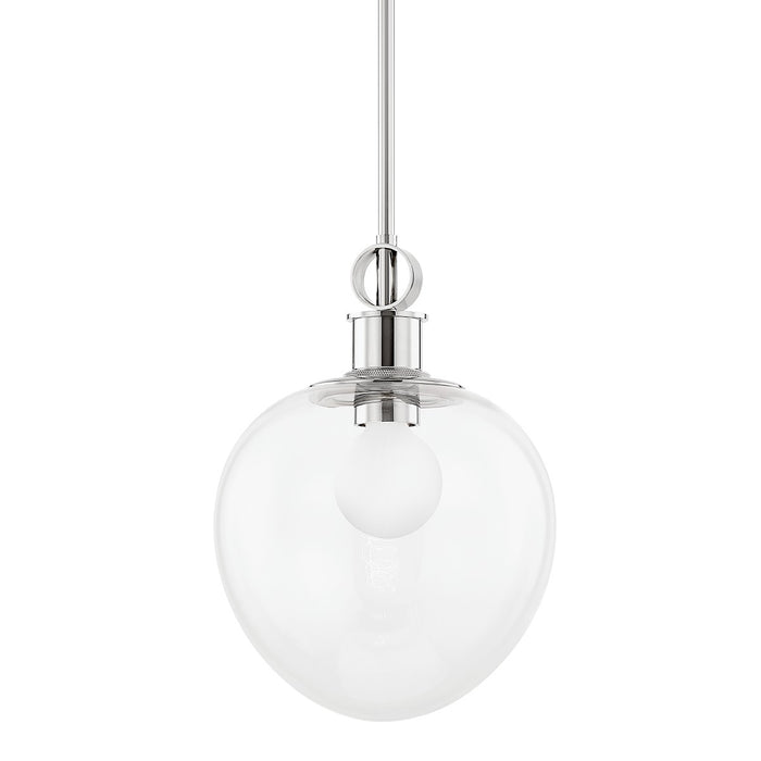 Mitzi - H736701S-PN - One Light Pendant - Anna - Polished Nickel