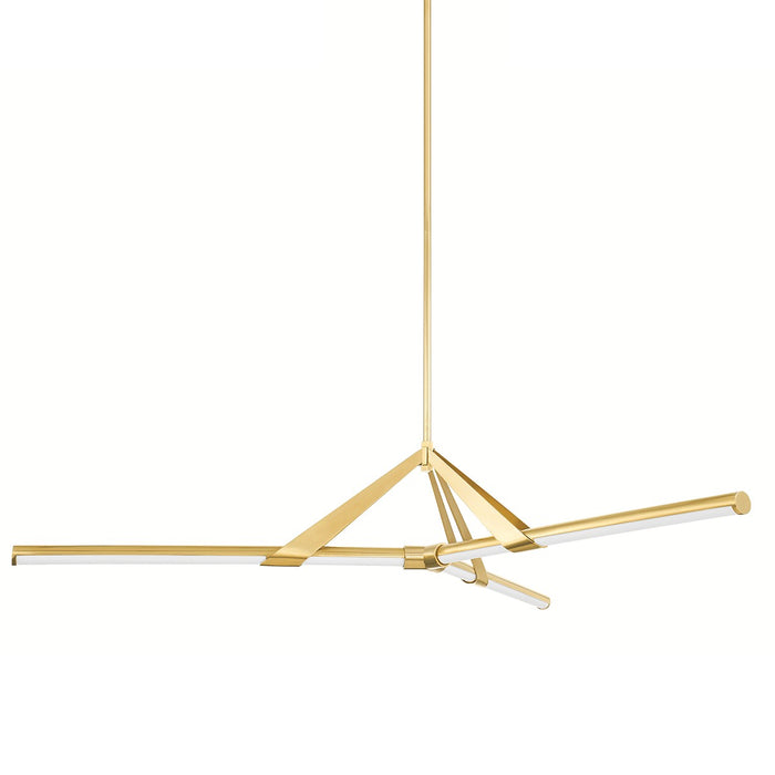 Hudson Valley - 3062-AGB - LED Chandelier - Jonas - Aged Brass