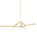 Hudson Valley - 3062-AGB - LED Chandelier - Jonas - Aged Brass