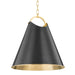 Hudson Valley - 6218-AOB - One Light Pendant - Burnbay - Aged Old Bronze