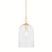 Hudson Valley - 7510-AGB - One Light Pendant - Belleville - Aged Brass