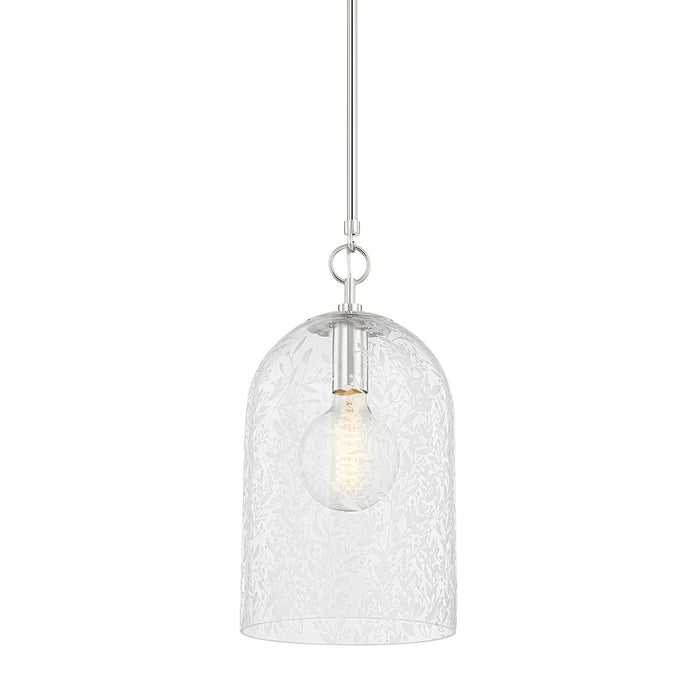 Hudson Valley - 7510-PN - One Light Pendant - Belleville - Polished Nickel