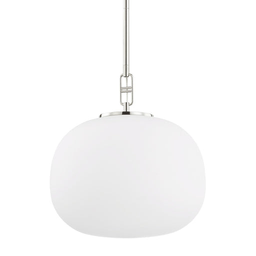 Hudson Valley - 9721-PN - One Light Pendant - Ingels - Polished Nickel