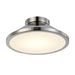 Artcraft - AC7021PN - LED Flush Mount - Lucida - Nickel