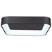 Artcraft - BT2020BK - LED Flush Mount - Lazio - Black