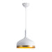 Artcraft - SC13350WH - One Light Pendant - Dash - White & Gold