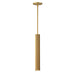 ET2 - E11012-GLD - LED Pendant - Reeds - Gold