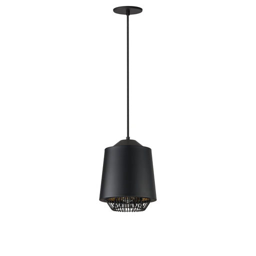 ET2 - E11390-BKGLD - LED Pendant - Phoenix - Black / Gold