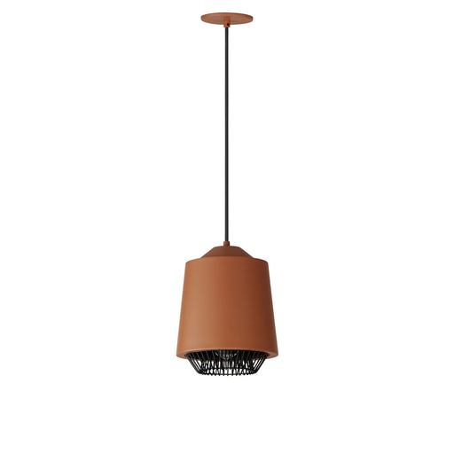 ET2 - E11390-BRKBK - LED Pendant - Phoenix - Brick/Black