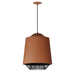 ET2 - E11392-BRKBK - LED Pendant - Phoenix - Brick/Black