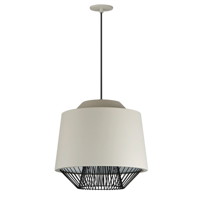 ET2 - E11394-GYBK - LED Pendant - Phoenix - Gray / Black