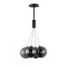 ET2 - E25084-142BK - LED Pendant - Burst - Black