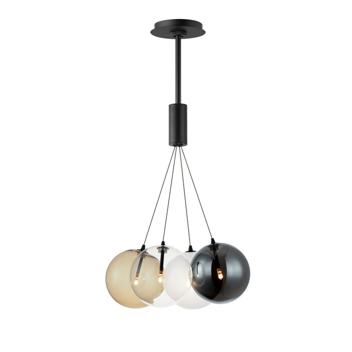 ET2 - E25084-148BK - LED Pendant - Burst - Black