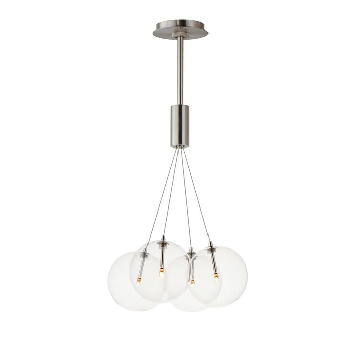 ET2 - E25084-18SN - LED Pendant - Burst - Satin Nickel