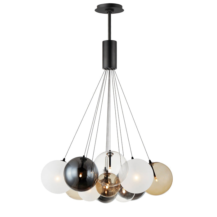 ET2 - E25089-148BK - LED Pendant - Burst - Black