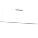 ET2 - E26008-90SA - LED Linear Pendant - Continuum - Satin Aluminum