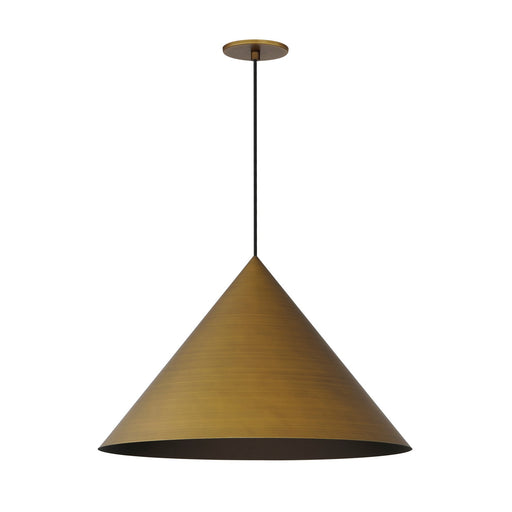 ET2 - E34502-AB - LED Pendant - Pitch - Antique Brass