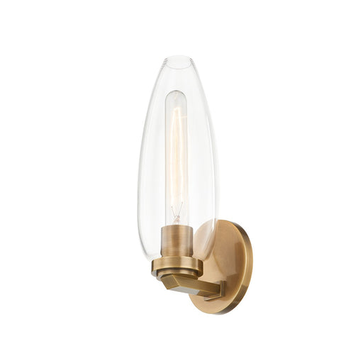 Troy Lighting - B4313-PBR - One Light Wall Sconce - Fresno - Patina Brass