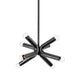 Troy Lighting - F6134-SBK - Eight Light Chandelier - Dash - Soft Black