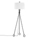 Troy Lighting - PFL2068-FOR - One Light Floor Lamp - Santa Monica - Forged Iron