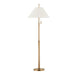 Troy Lighting - PFL5769-PBR - One Light Floor Lamp - Clic - Patina Brass