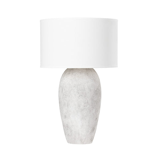 Troy Lighting - PTL1020-CWG - One Light Table Lamp - Zeke - Ceramic Weathered Grey