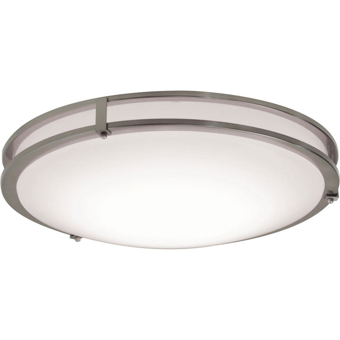 AFX Lighting - CAF142400L5AJD1 - LED Flush Mount - Carlisle - Satin Nickel