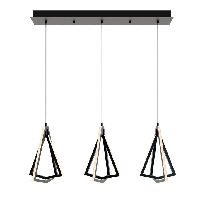 AFX Lighting - GNAP15L30D1BKLNR3 - LED Pendant - Gianna - Black