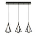 AFX Lighting - GNAP15L30D1BKLNR3 - LED Pendant - Gianna - Black