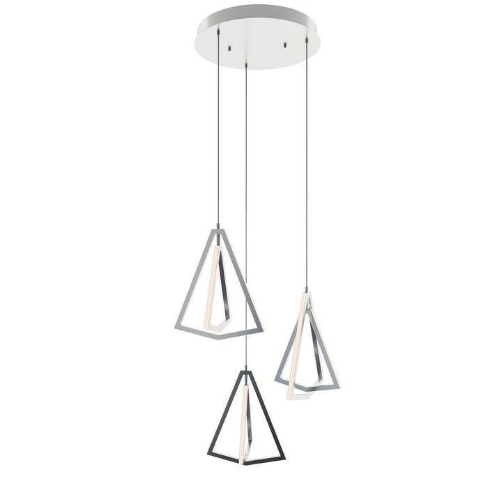 AFX Lighting - GNAP15L30D1SNRND3 - LED Pendant - Gianna - Satin Nickel