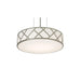 AFX Lighting - HVNP17MBSN - Three Light Pendant - Haven - Satin Nickel