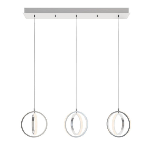 AFX Lighting - LCKP09L30D1SNLNR3 - LED Pendant - Lock - Satin Nickel