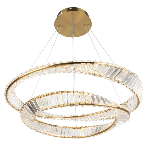 Artcraft - AC6723BB - LED Chandelier - Stella - Brushed Brass