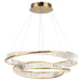 Artcraft - AC6723BB - LED Chandelier - Stella - Brushed Brass