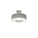 AFX Lighting - MCF1214MB-GYSF - Two Light Semi-Flush Mount - Montclair - Satin Nickel