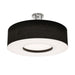 AFX Lighting - MCF2432L5AJUD-BKSF - LED Flush Mount - Montclair - Satin Nickel