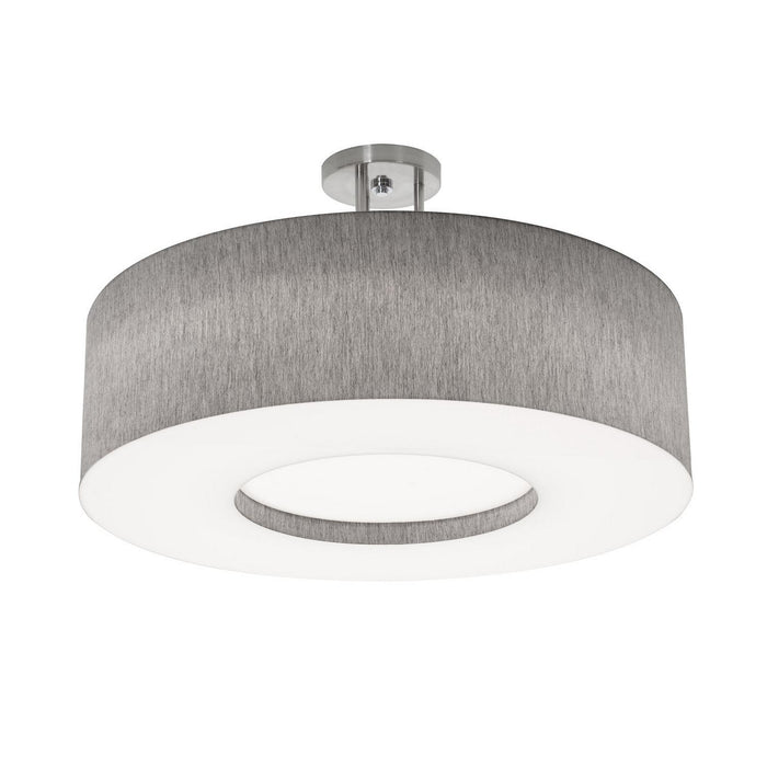 AFX Lighting - MCF2432L5AJUD-GYSF - LED Flush Mount - Montclair - Satin Nickel