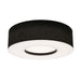 AFX Lighting - MCF2432MB-BK - Three Light Flush Mount - Montclair - Black