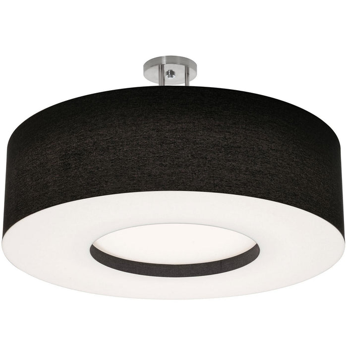 AFX Lighting - MCF3044L5AJUD-BKSF - LED Flush Mount - Montclair - Satin Nickel