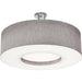 AFX Lighting - MCF3044L5AJUD-GYSF - LED Ceiling Mount - Montclair - Satin Nickel