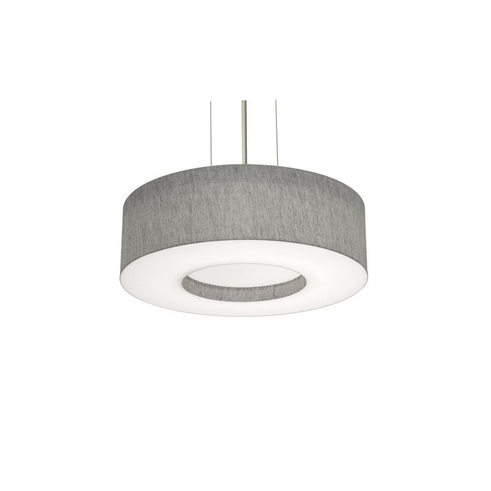 AFX Lighting - MCP1524MBSN-GY - Three Light Pendant - Montclair - Satin Nickel