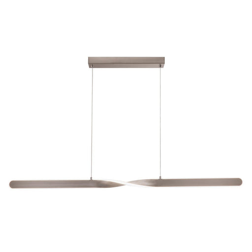 AFX Lighting - TWTP48L30D1SN - LED Pendant - Twist - Satin Nickel