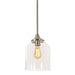 AFX Lighting - WMMP08MBSN - One Light Pendant - William - Satin Nickel