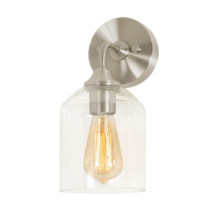 AFX Lighting - WMMS0611MBSN - One Light Wall Sconce - William - Satin Nickel